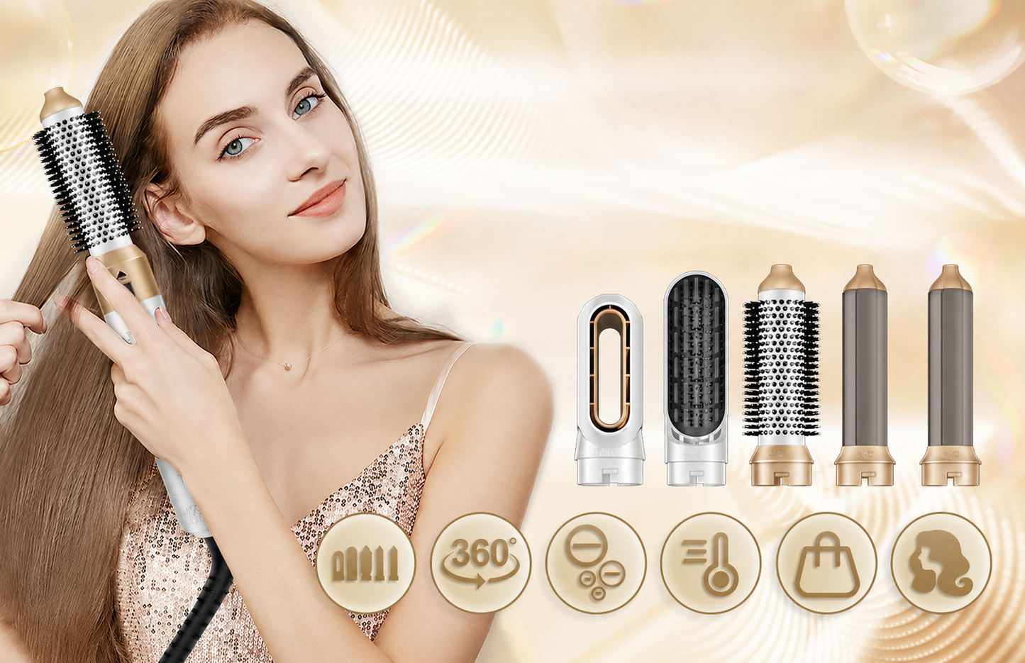 5-in-1 Heißluft-Styling-Set