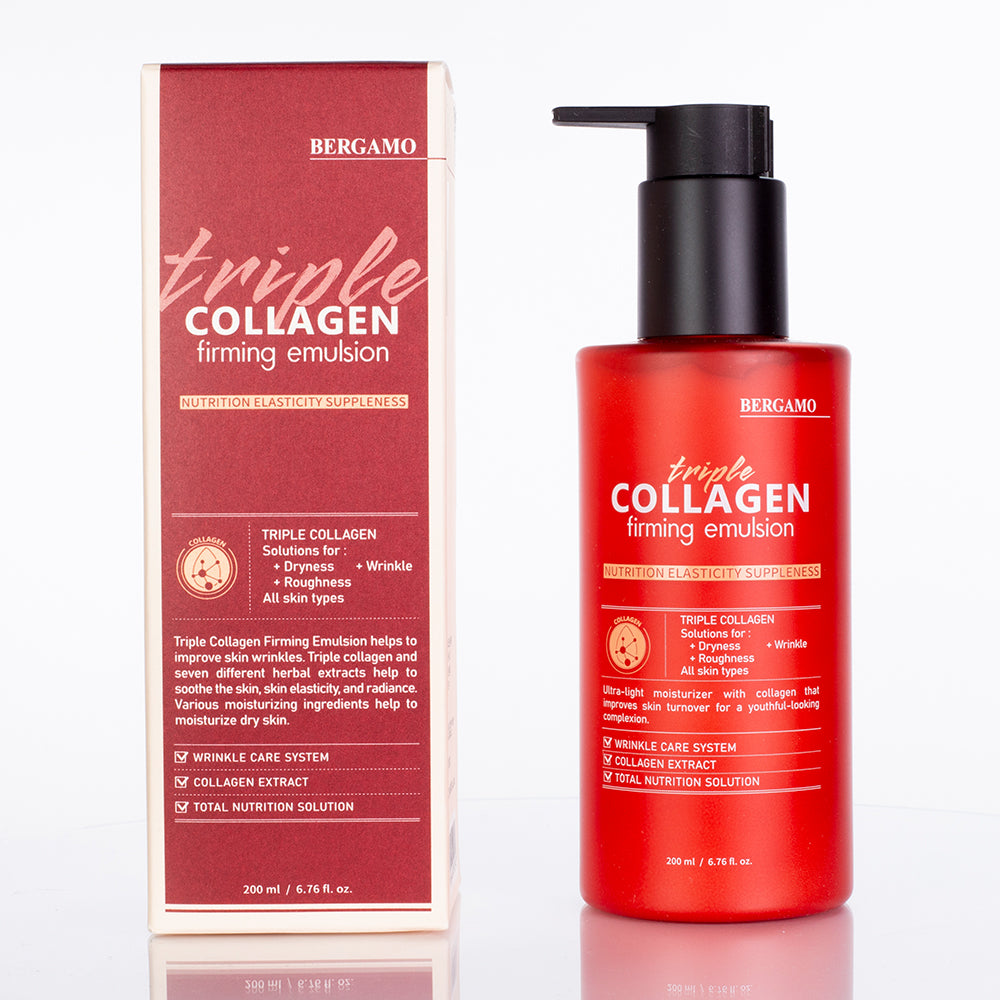 Bergamo Dreifach-Kollagen straffende Emulsion 6 