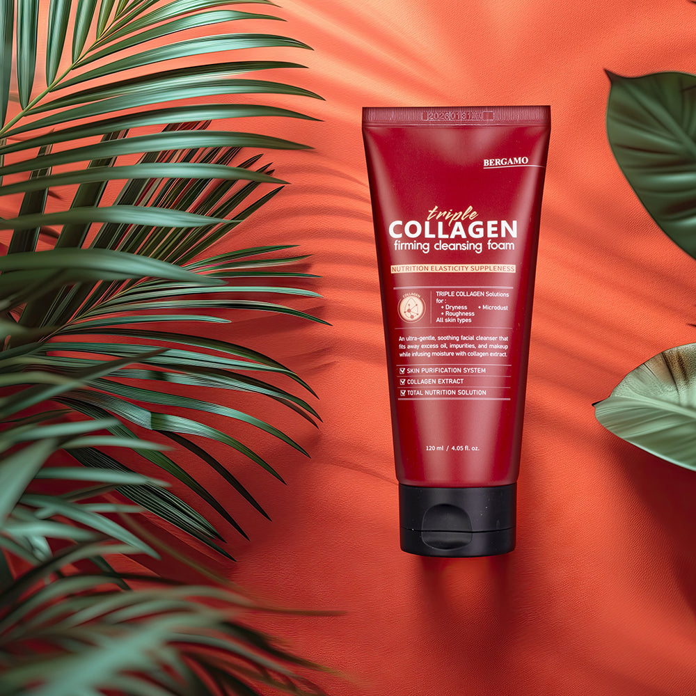 Bergamo Dreifach-Kollagen straffender Reinigungsschaum 1 