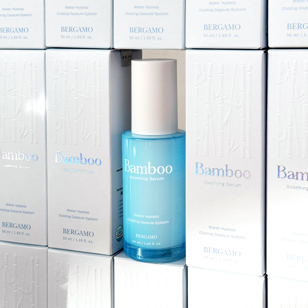 BERGAMO Bamboo 5-in-1 Gesichtsserum mit Hyaluronsäure zur Beruhigung der Haut – 50 ml 3 