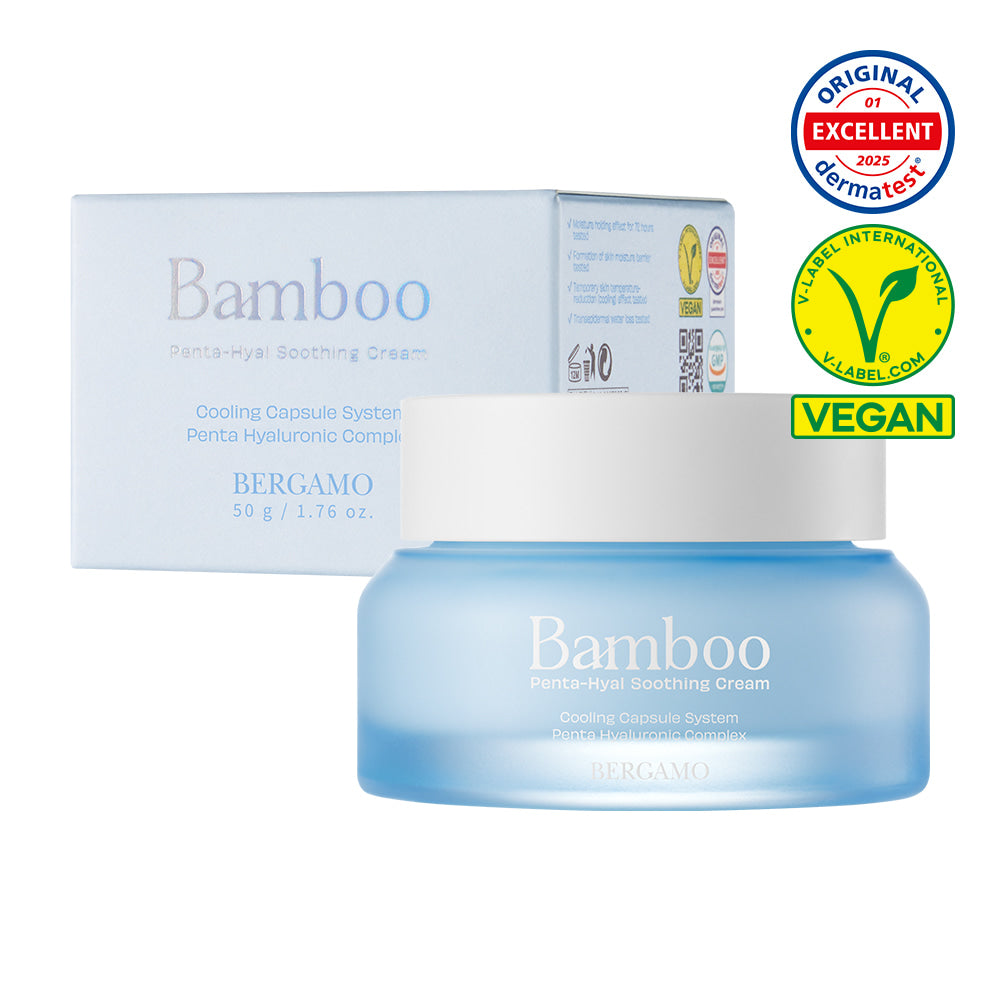 BERGAMO BAMBOO Penta-Hyal Soothing Cream, 50 g 4 