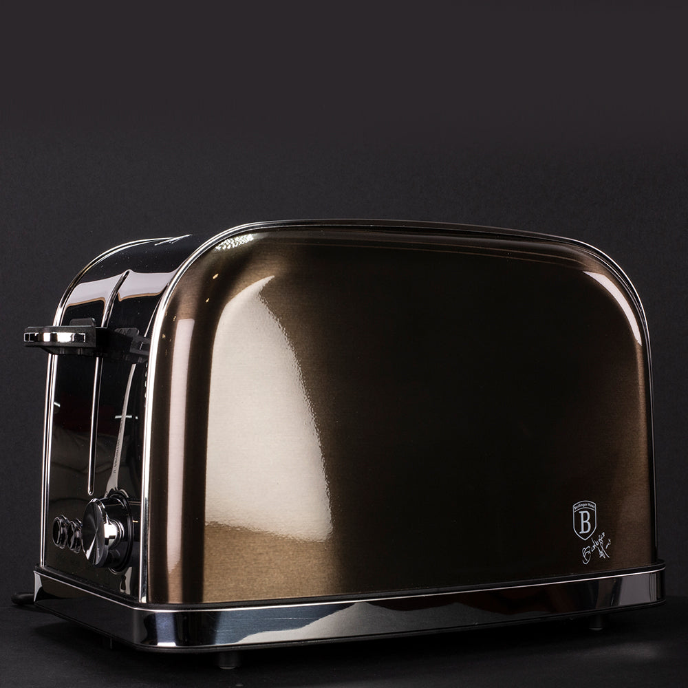 Berlinger Haus Metallic Line Shiny Black Edition Toaster, schwarz 3 