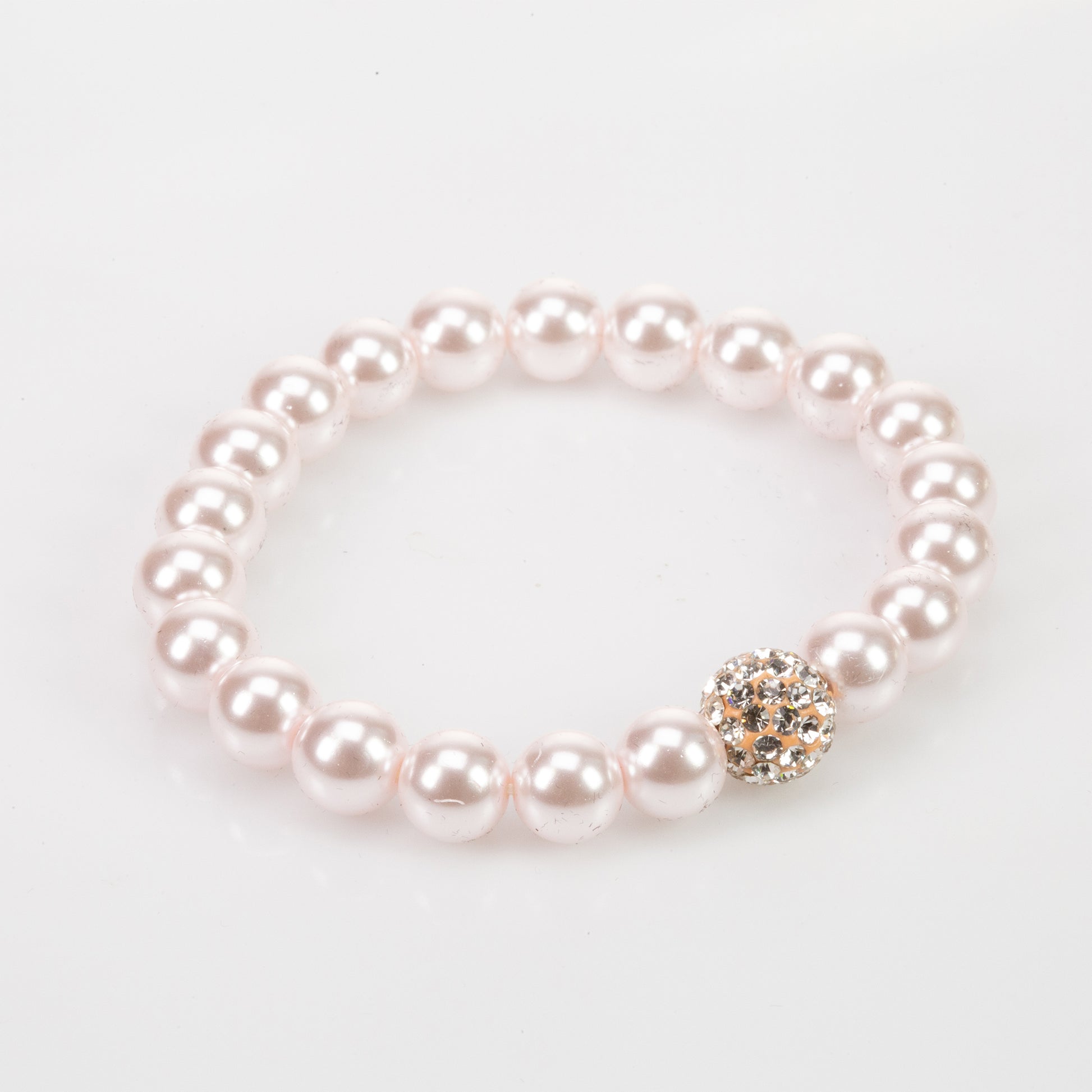 Vergoldetes Set mit Feueremaille und weißem Emporia® Kristall (Uhr + Armband) 4 