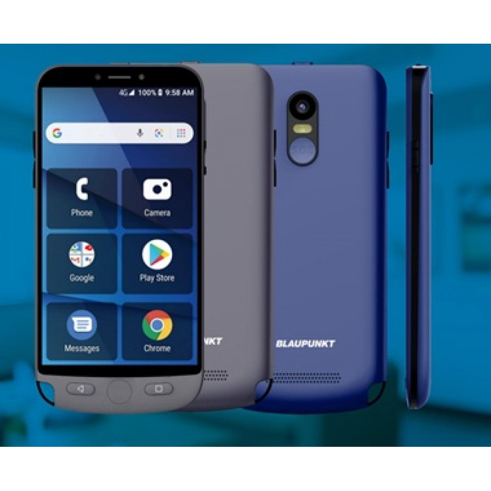 Blaupunkt Guardian ergonomisches Smartphone ohne Simlock mit Notruffunktion