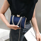 Tasche aus goldplattierter Legierung mit weißem Emporia® Kristall