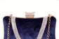 Tasche aus goldplattierter Legierung mit weißem Emporia® Kristall