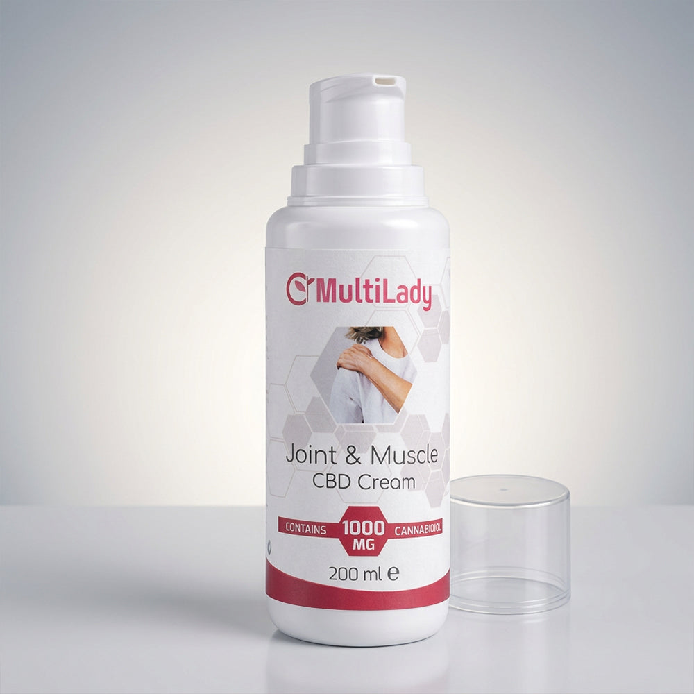 MultiLady CBD Gelenk- und Muskelcreme 1000 mg – 200 ml 3 