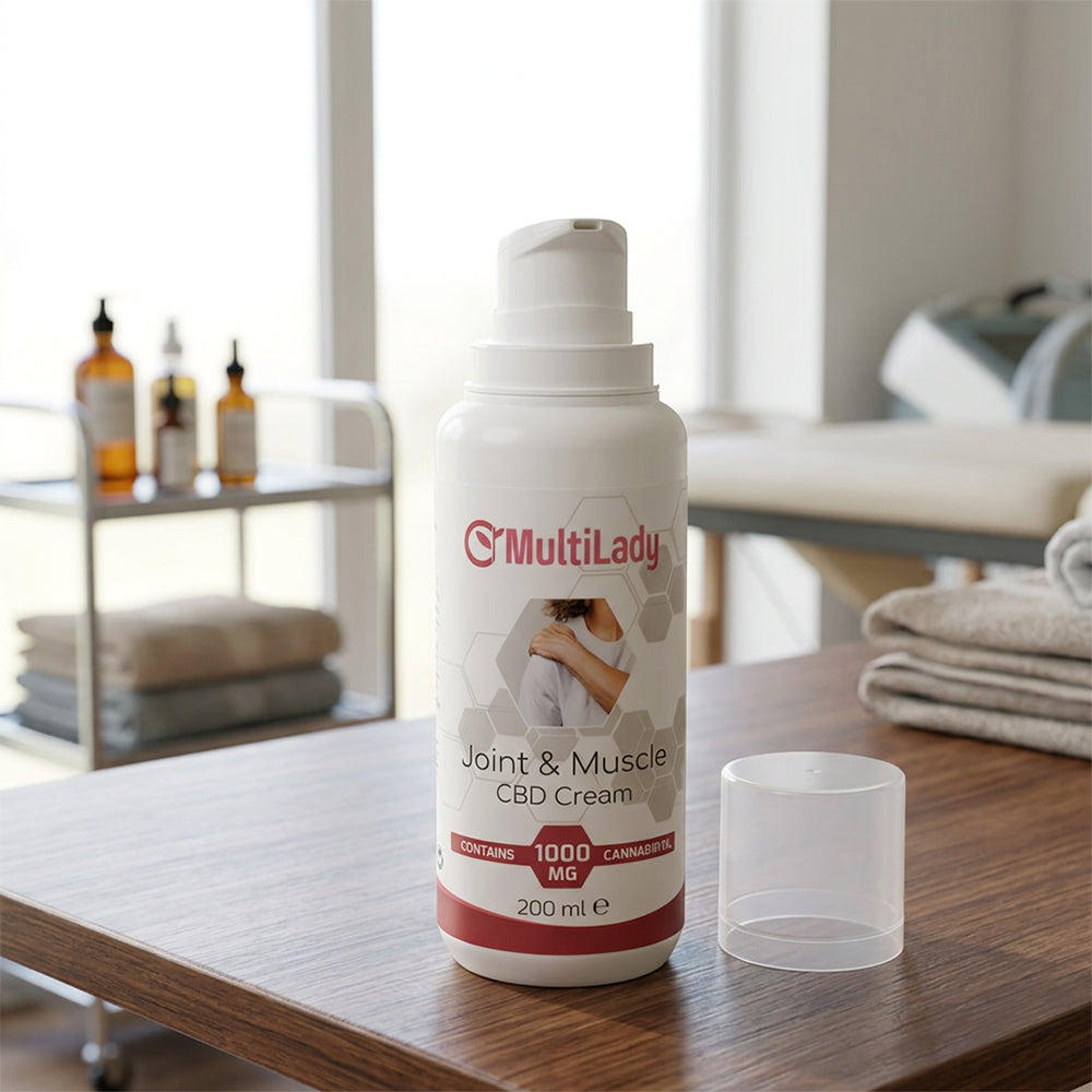 MultiLady CBD Gelenk- und Muskelcreme 1000 mg – 200 ml 6 