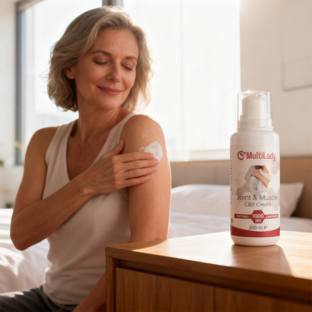 MultiLady CBD Gelenk- und Muskelcreme 1000 mg – 200 ml