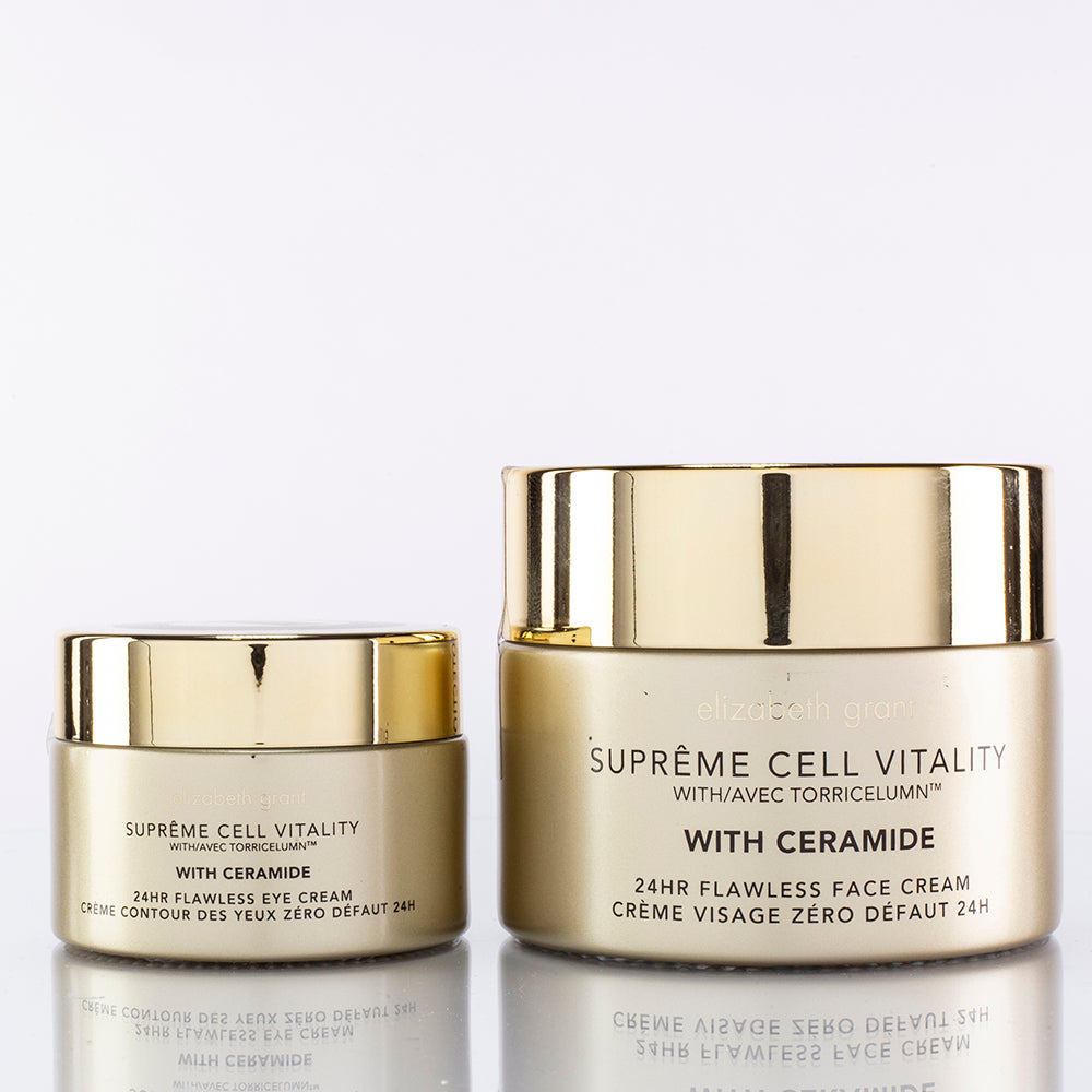 Elizabeth Grant "Supreme Cell Vitality" 24-Stunden Gesichts- und Augenkonturcreme mit Ceramide™ 5 