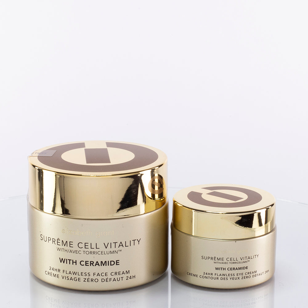 Elizabeth Grant "Supreme Cell Vitality" 24-Stunden Gesichts- und Augenkonturcreme mit Ceramide™ 1 