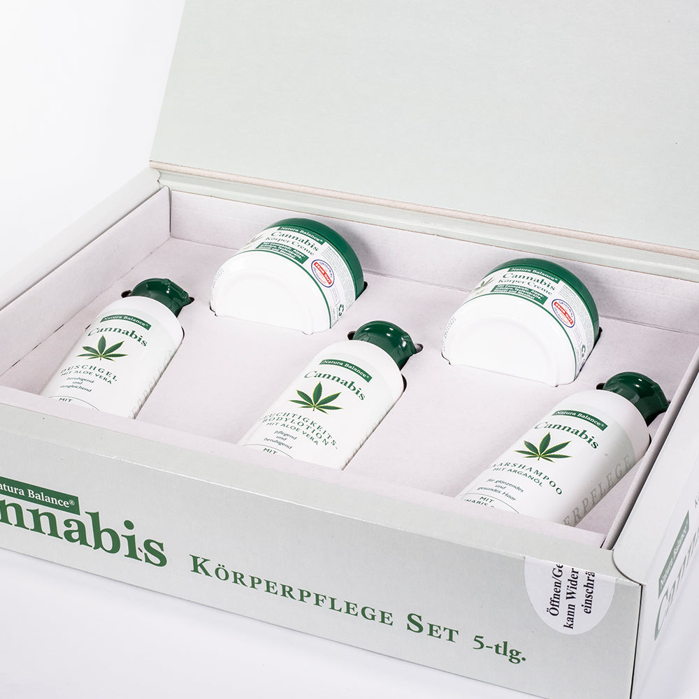 Natura Balance Cannabis Kosmetik-Set – 5-teilig