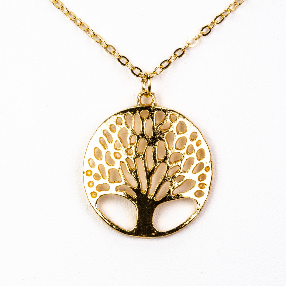 Uhr aus goldplattierter Legierung mit weißem Emporia® Kristall