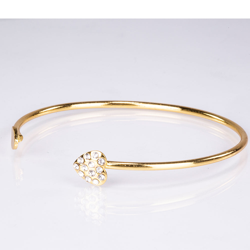 5-teiliges, goldfarbenes Emporia Schmuckset in Premium-Qualität, in einer exklusiven Geschenkbox in Lederoptik (mit Uhr, Armband, Halskette, Ohrringen und Ring, mit weißem Emporia-Kristall) 8 