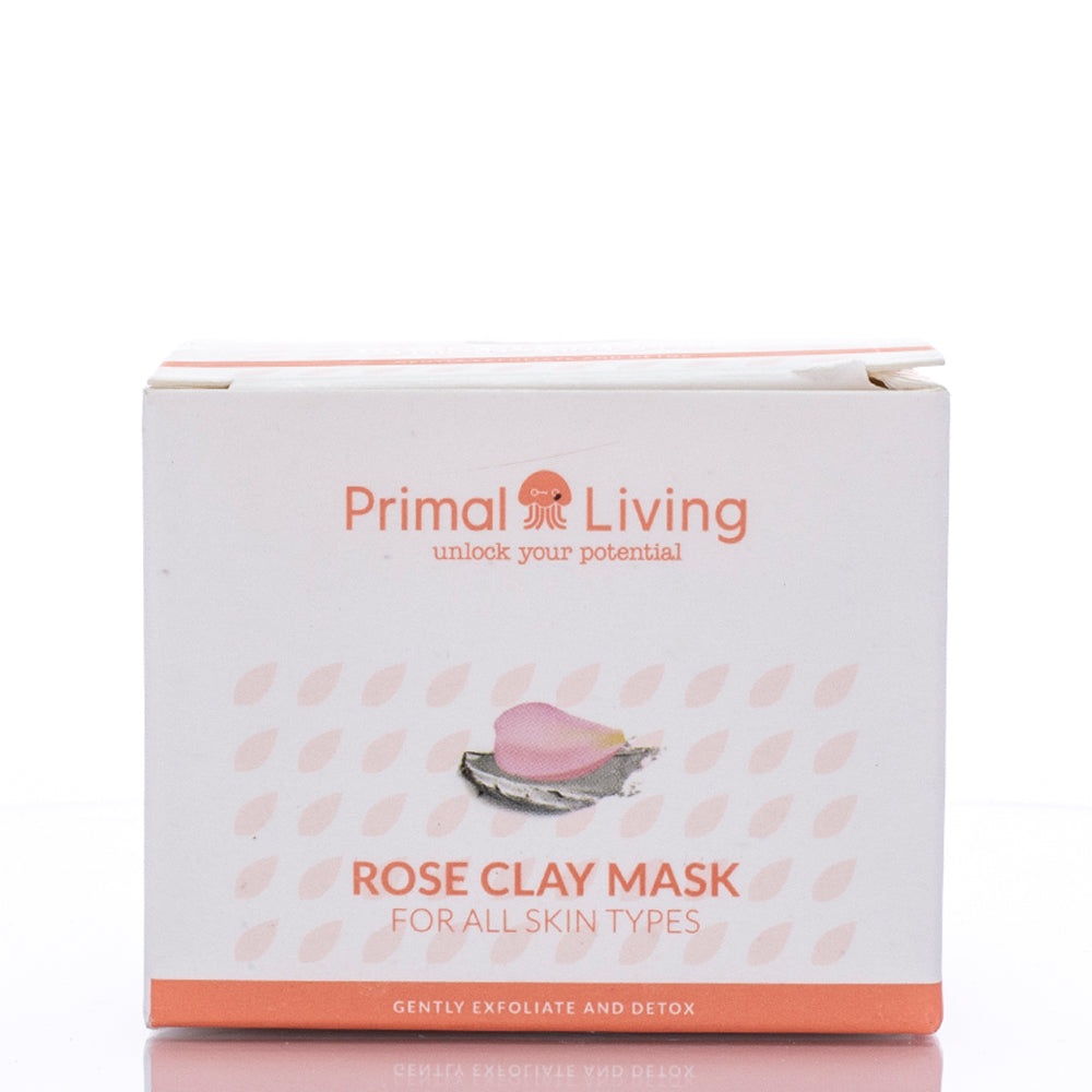 NATÜRLICHE TONERDE-MASKE - ROSE (100ML) 4 