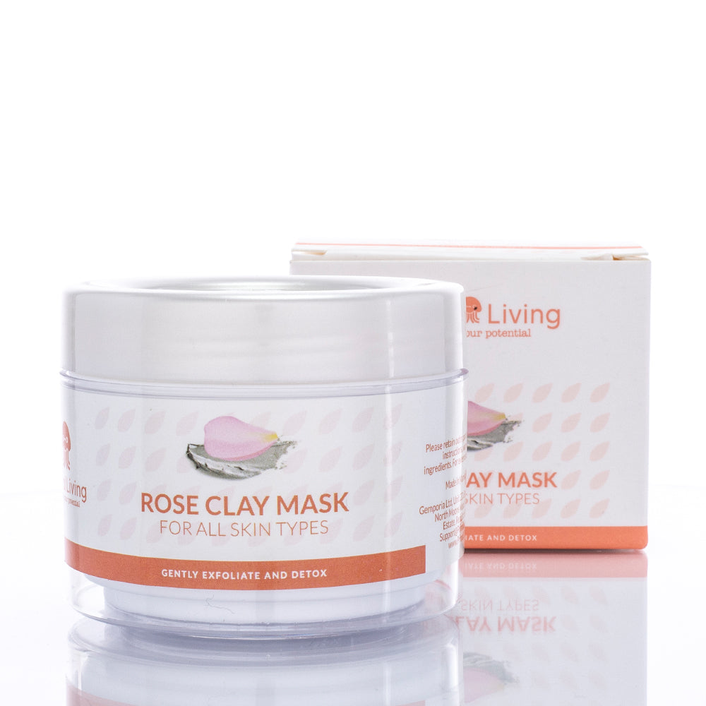NATÜRLICHE TONERDE-MASKE - ROSE (100ML) 7 