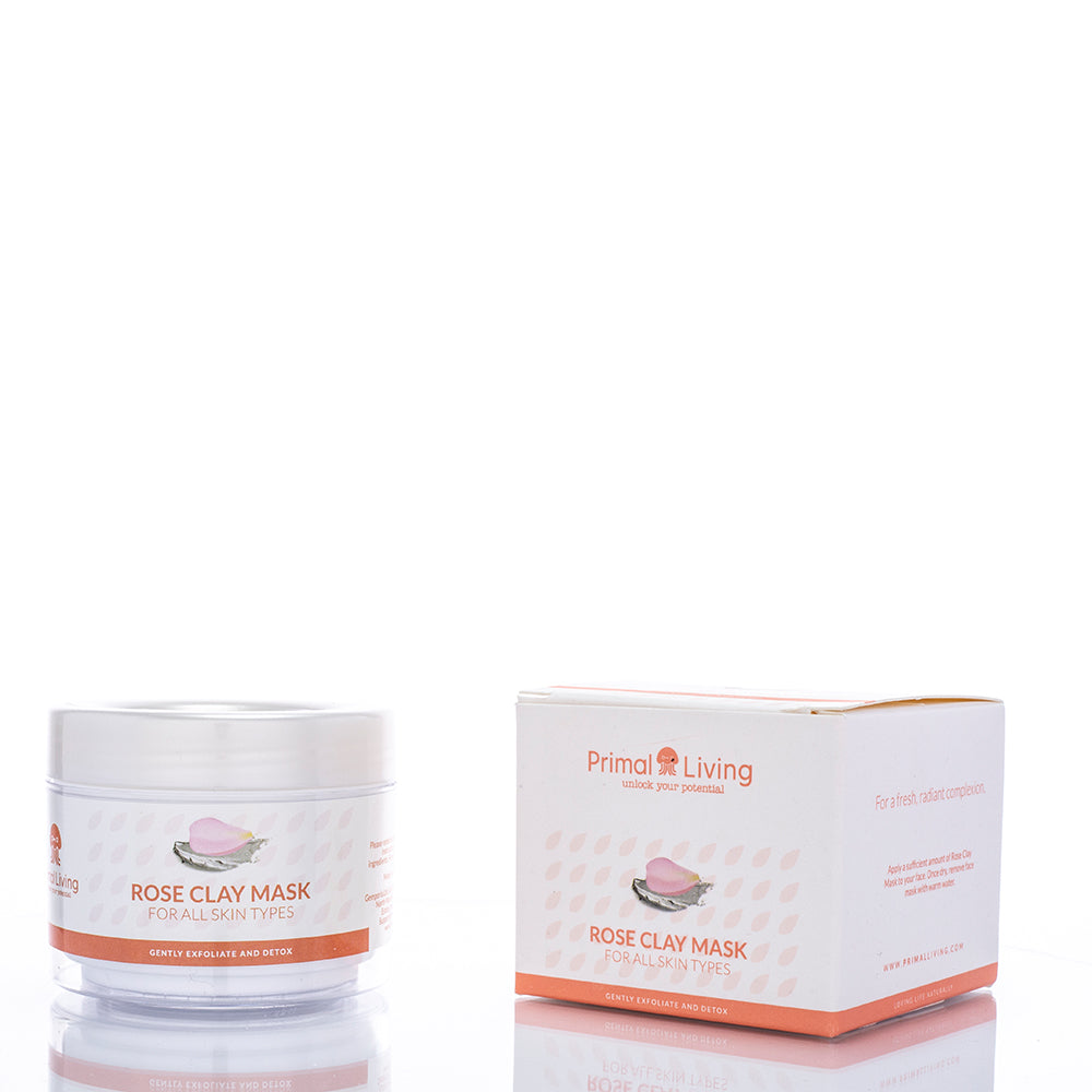 NATÜRLICHE TONERDE-MASKE - ROSE (100ML) 8 