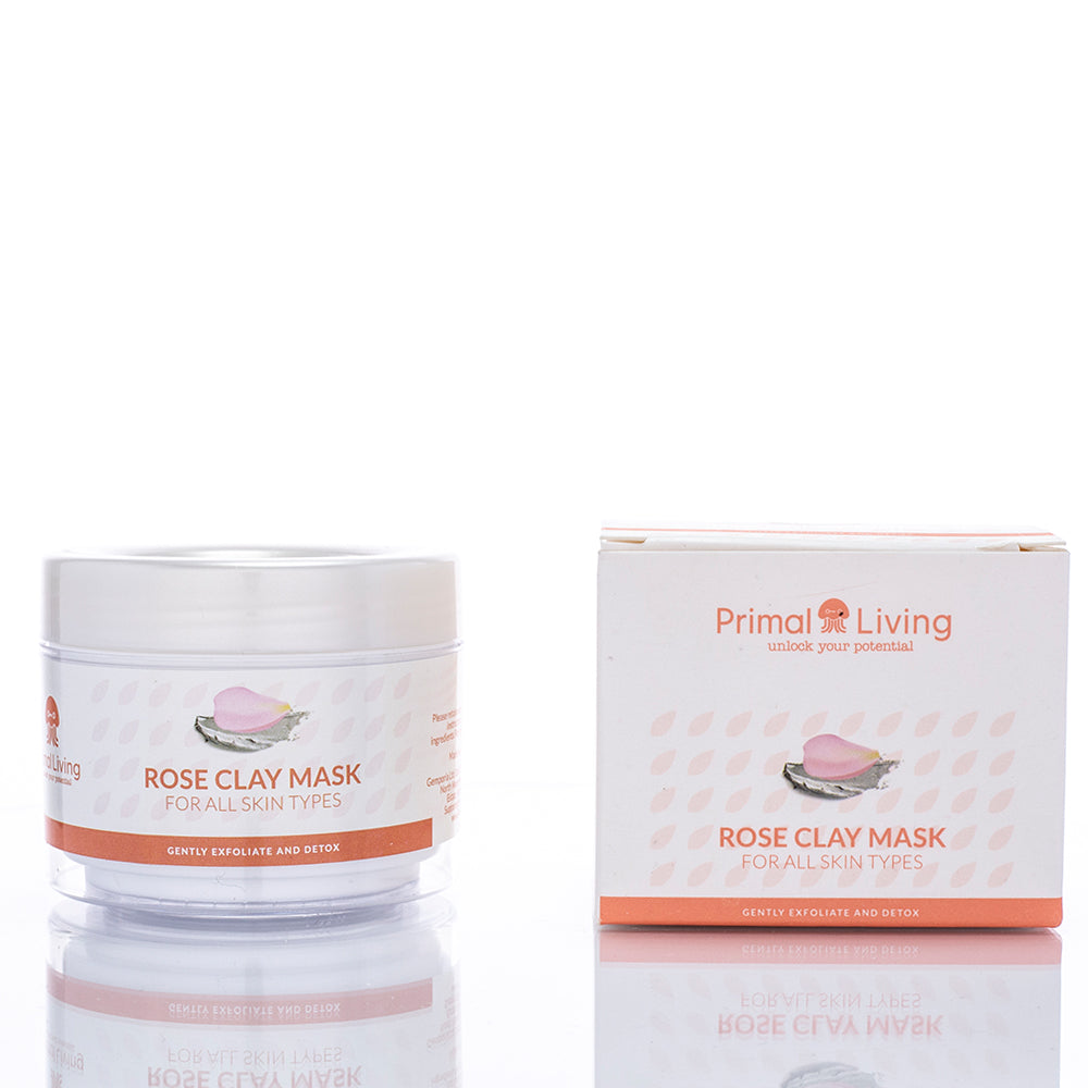 NATÜRLICHE TONERDE-MASKE - ROSE (100ML) 9 