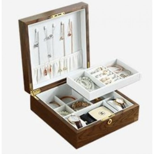 Wooden Box, colour: ORIGINAL WOOD, size: 31.5*31*16 cm, material: Wood, MDF