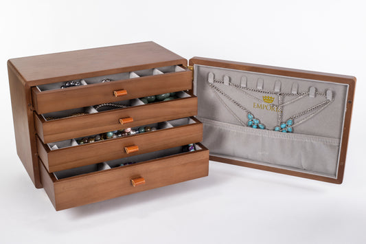 Emporia Mini-Schmuckkommode mit mehreren Schubladen