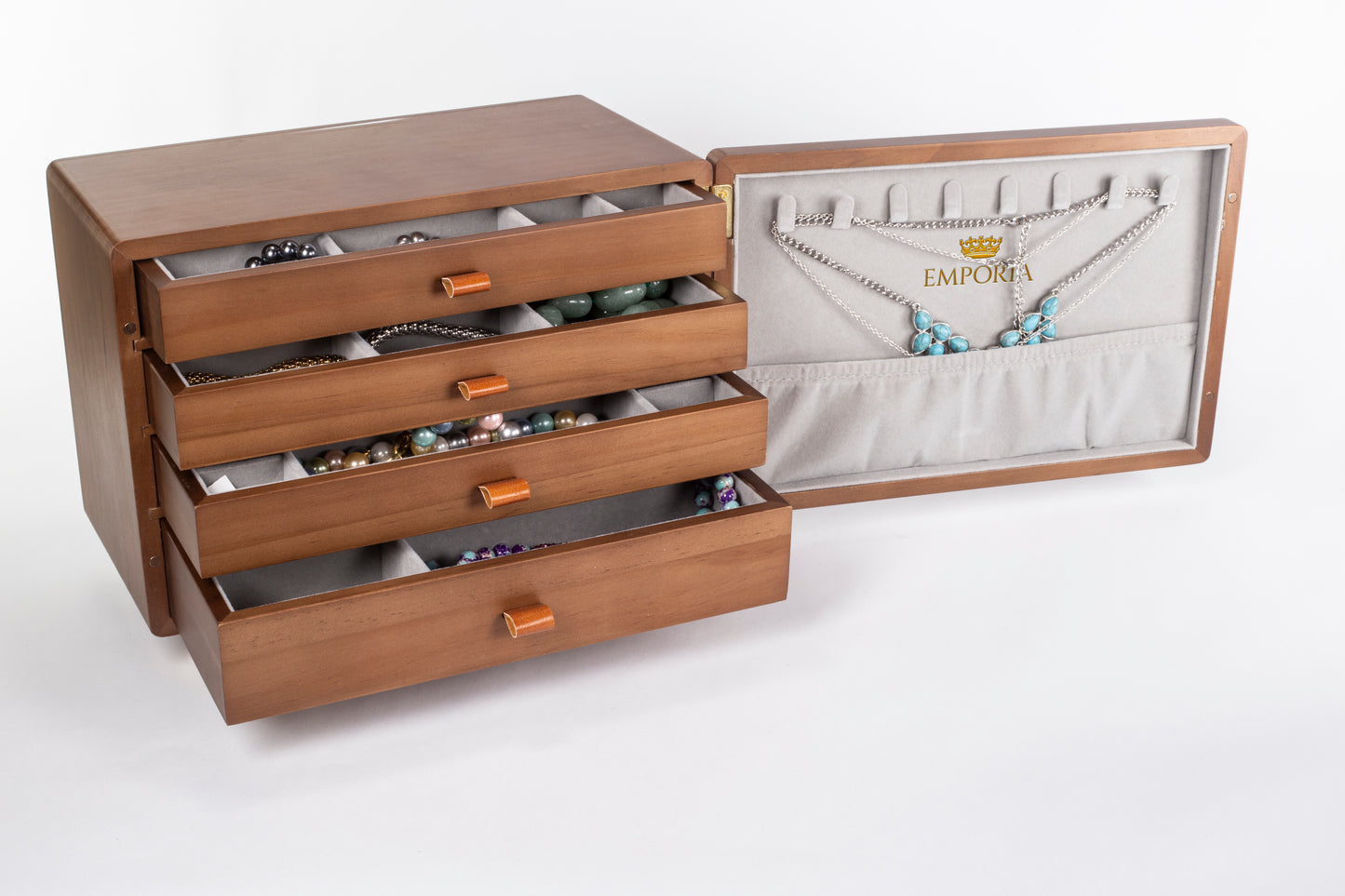 Emporia Mini-Schmuckkommode mit mehreren Schubladen