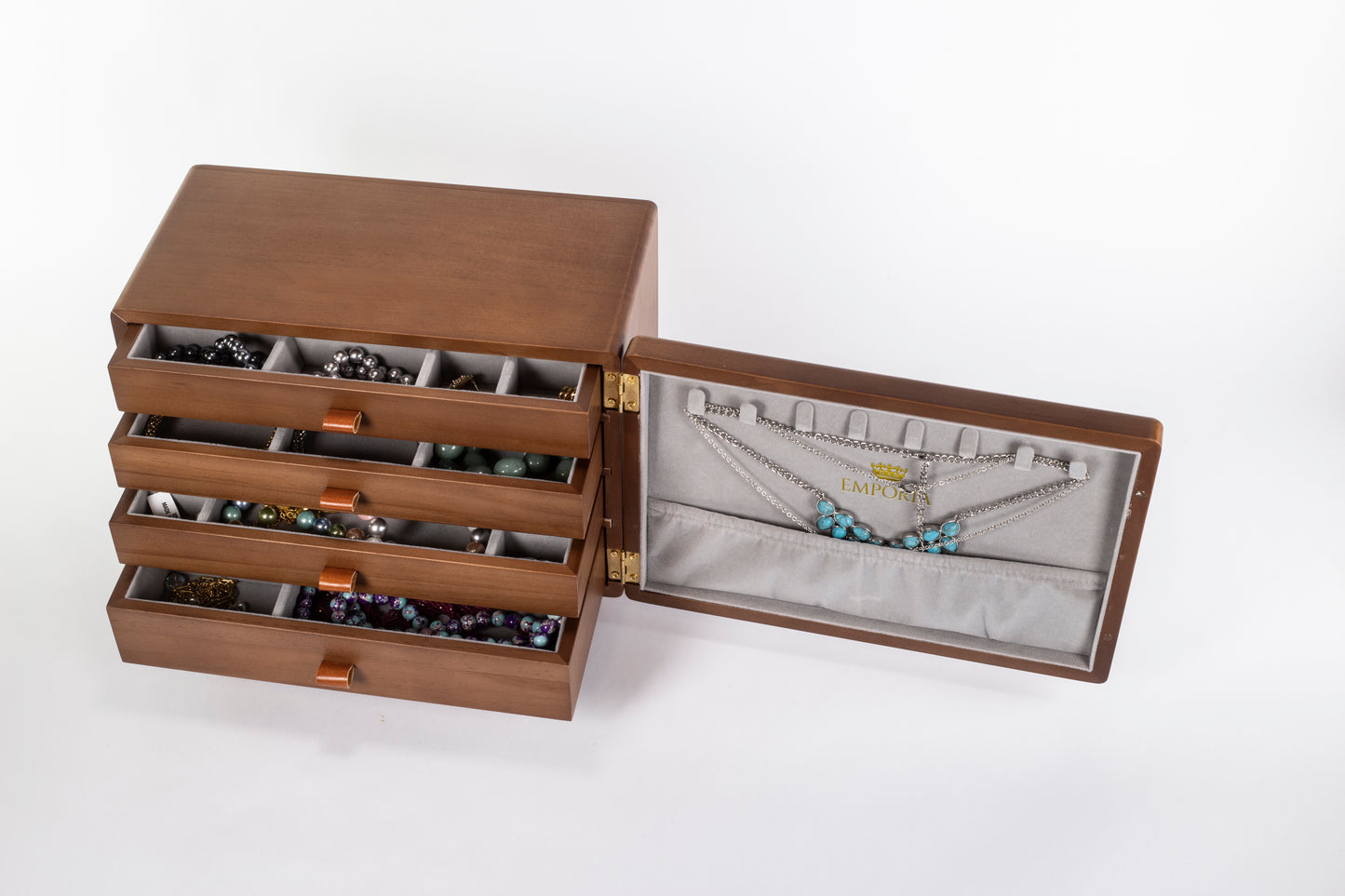 Emporia Mini-Schmuckkommode mit mehreren Schubladen
