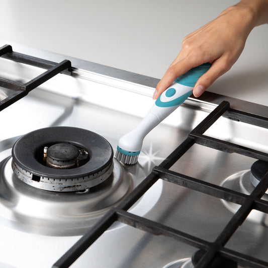 Scrub Buddi XS Elektrische Reinigungsbürste mit 4 austauschbaren Bürstenköpfen