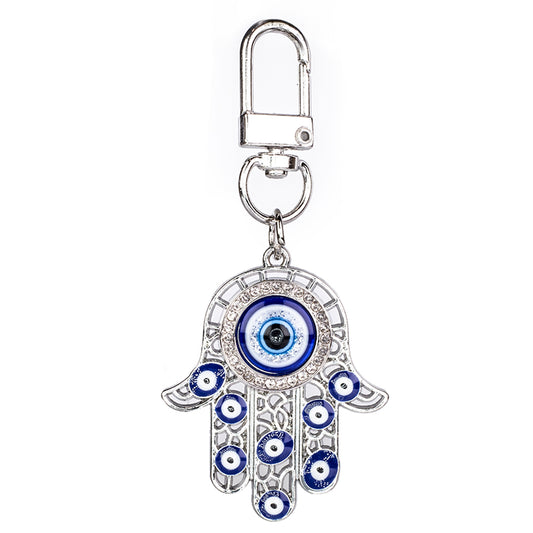 Talisman aus goldplattierter Legierung mit Emaille