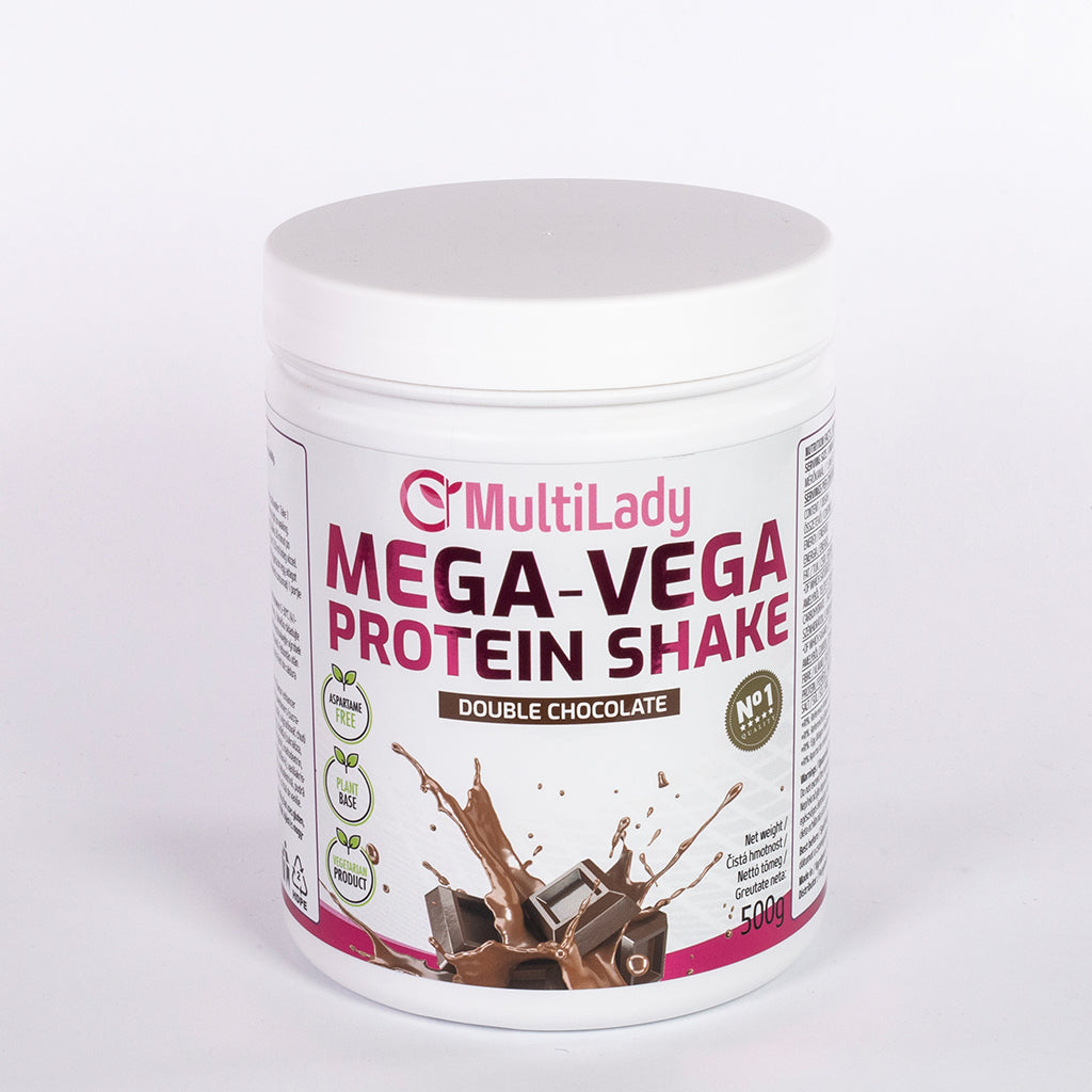 ML Mega Vega Eiweißshake, Geschmacksrichtung: Doppel-Schokolade 3 