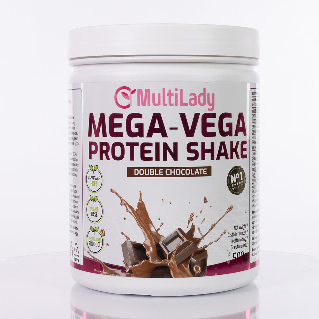 ML Mega Vega Eiweißshake, Geschmacksrichtung: Doppel-Schokolade 4 