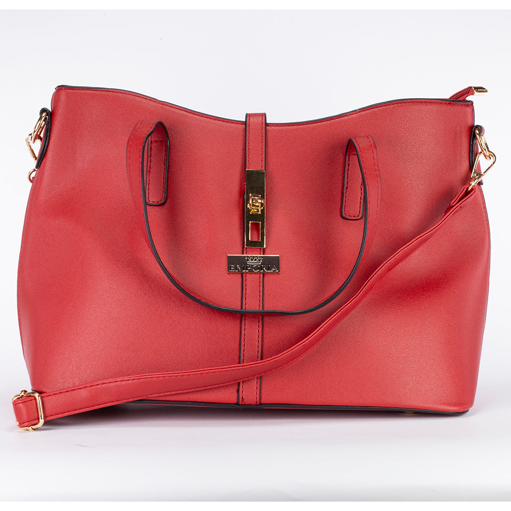 Emporia Winter Collection "RED FATE" bag set, PU leather, 5pcs set, red 2 