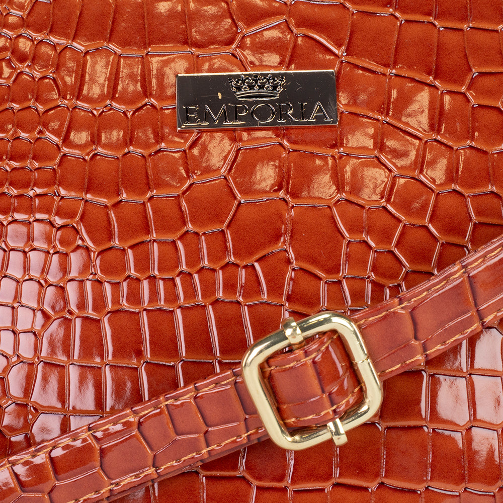 Emporia Winter Collection "TIMELESS" bag set, PU leather, 2pcs set, brown 4 