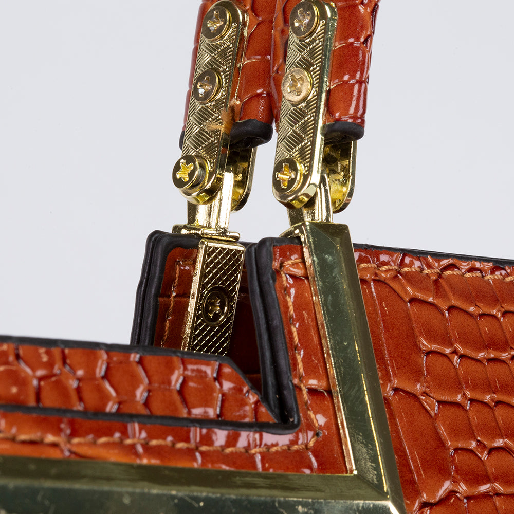 Emporia Winter Collection "TIMELESS" bag set, PU leather, 2pcs set, brown