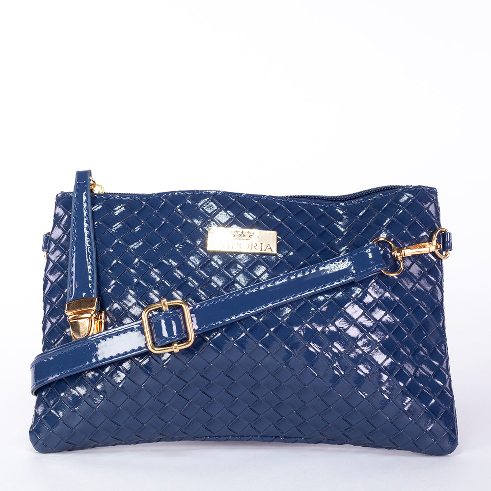 Emporia 2024 Sommerkollektion - "Mitternachtsglühen", 5-teiliges Taschenset; blau 7 