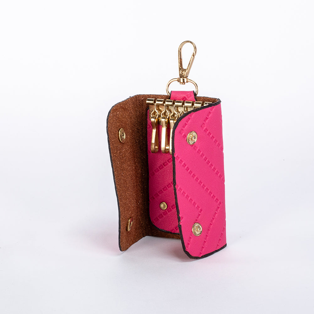 Emporia 2024 Sommerkollektion - "Tropisch", 6-teiliges Taschenset; pink