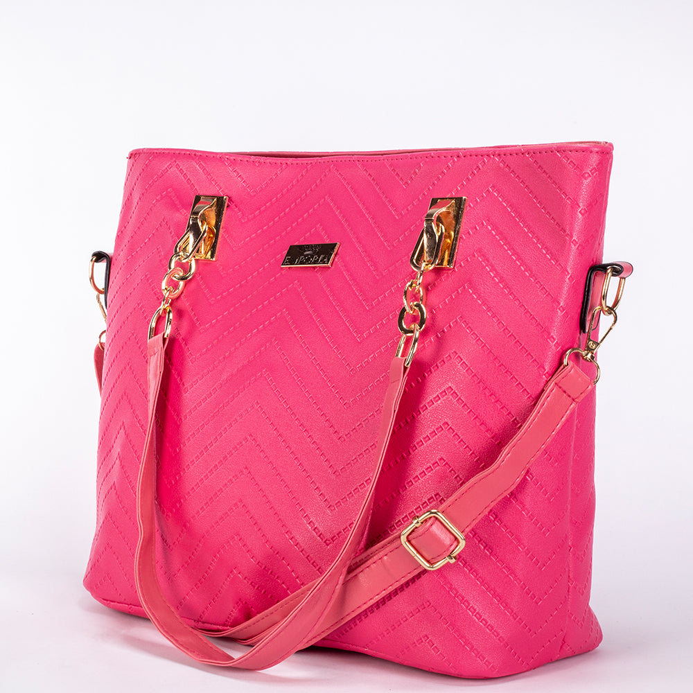 Emporia 2024 Sommerkollektion - "Tropisch", 6-teiliges Taschenset; pink