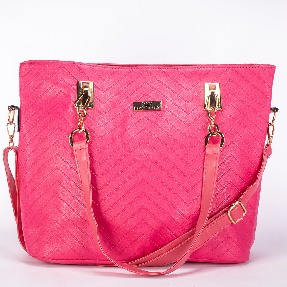 Emporia 2024 Sommerkollektion - "Tropisch", 6-teiliges Taschenset; pink 16 