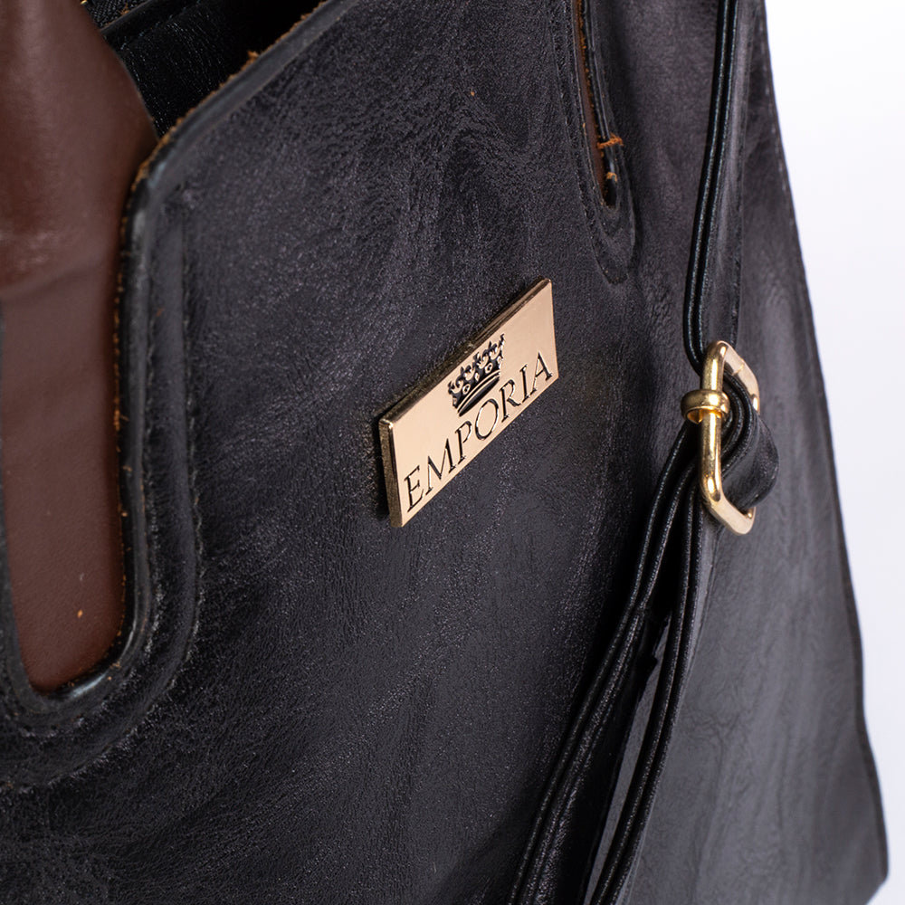 Emporia 2024 Sommerkollektion - "Noir-Flüsterer", 3-teiliges Taschenset; schwarz 6 