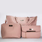 Emporia 2025 Frühjahrskollektion - „Kirschblüte“, 3-teiliges Taschenset; rosa