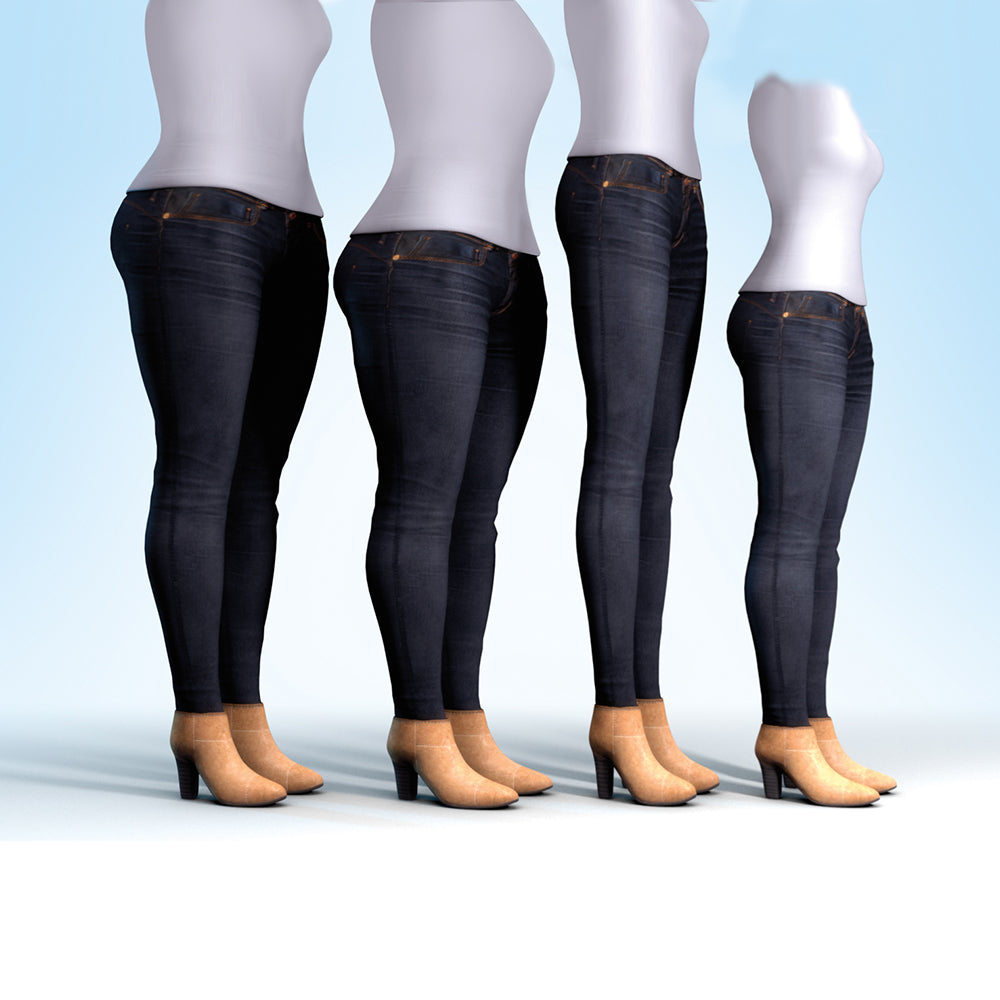 MyFit Jeans Leggings - Leggings in Denim-Optik, die zu jedem Körpertyp passen (EU size: 44-50) 7 