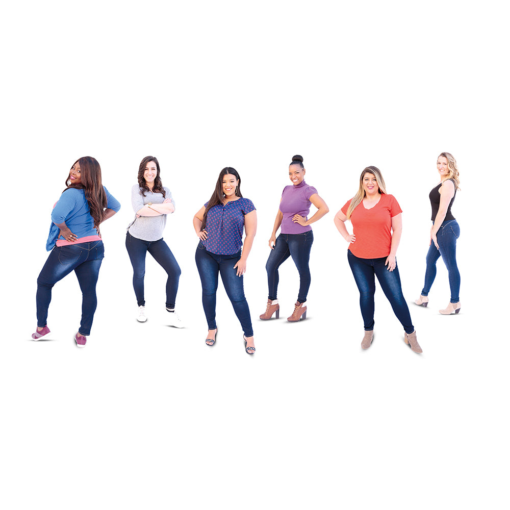 MyFit Jeans Leggings - Leggings in Denim-Optik, die zu jedem Körpertyp passen (EU size: 44-50) 1 