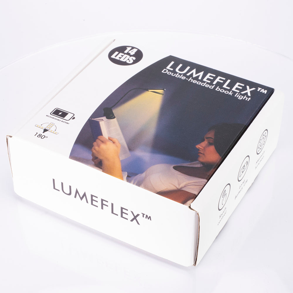 Lumeflex Leselampe mit zwei Köpfen 12 