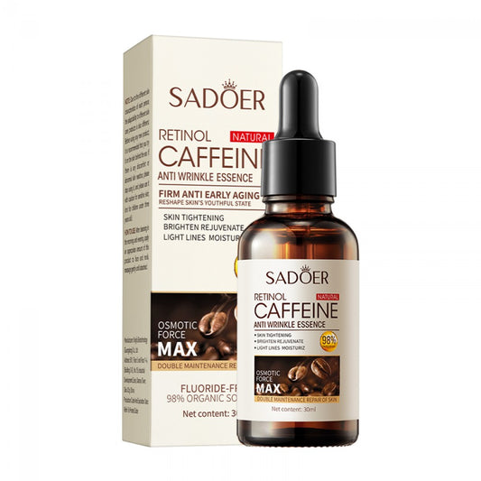 SADOER Anti-Falten-Gesichtsserum mit Retinol und Koffein