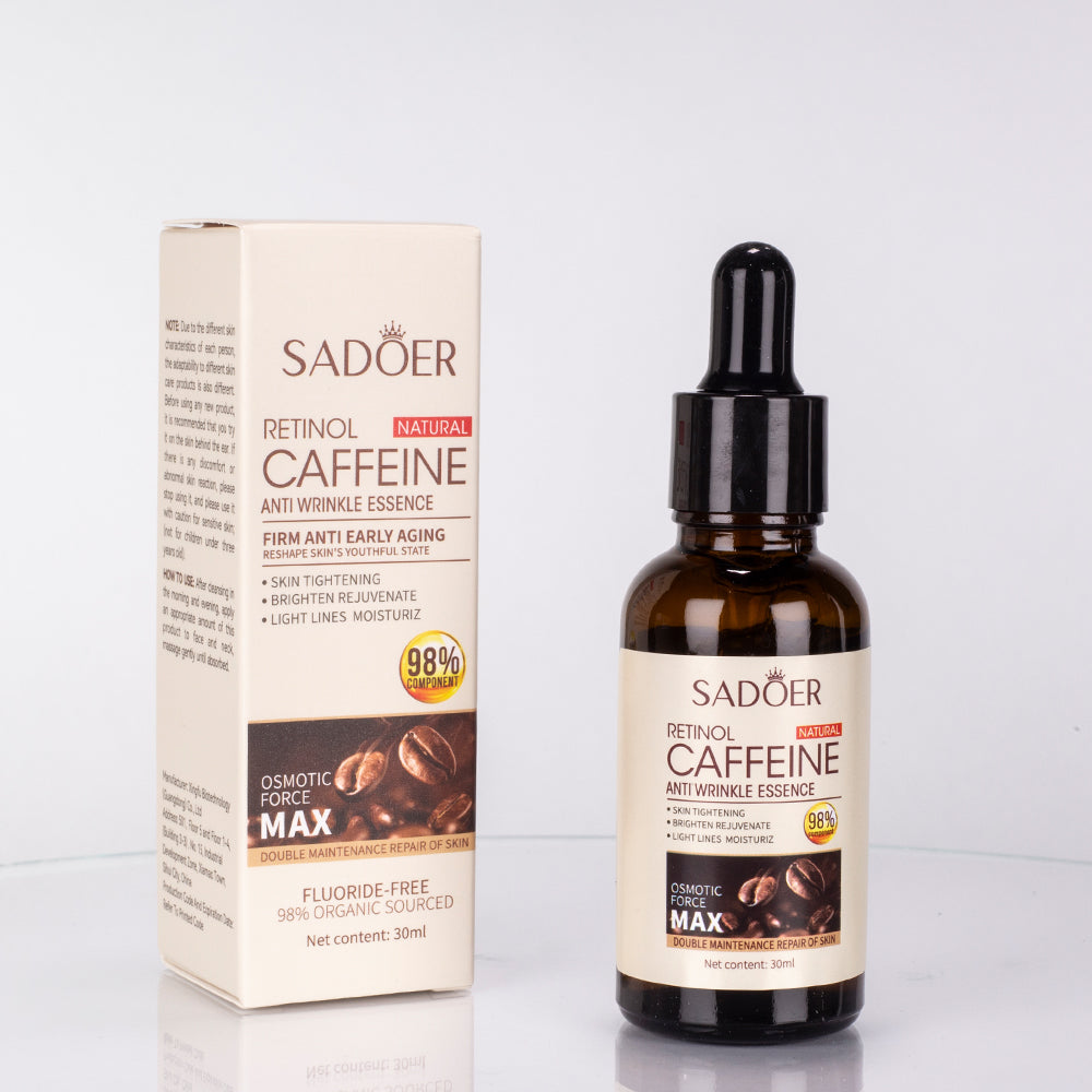 SADOER Anti-Falten-Gesichtsserum mit Retinol und Koffein 1 