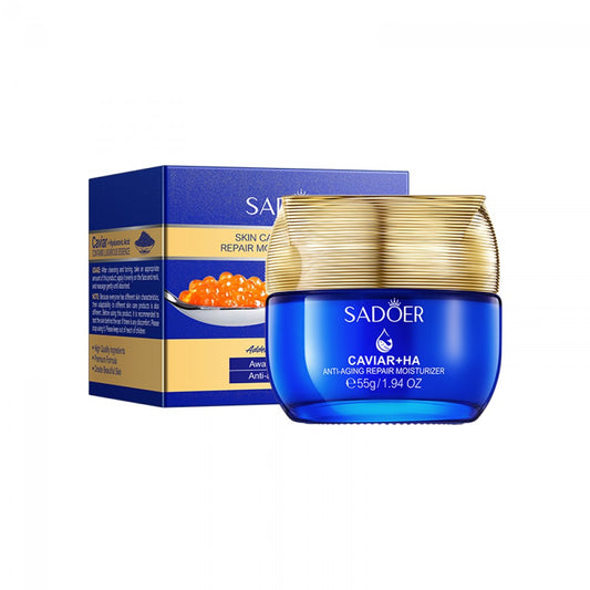 SADOER Anti-Aging- und regenerierende Gesichtscreme mit Kaviar und Hyaluronsäure