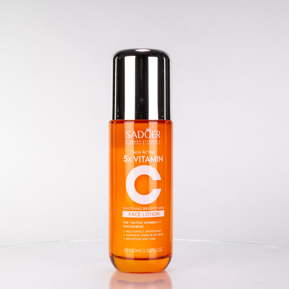SADOER Gesichts-Lotion mit 5-fach Vitamin C, straffend und feuchtigkeitsspendend 2 