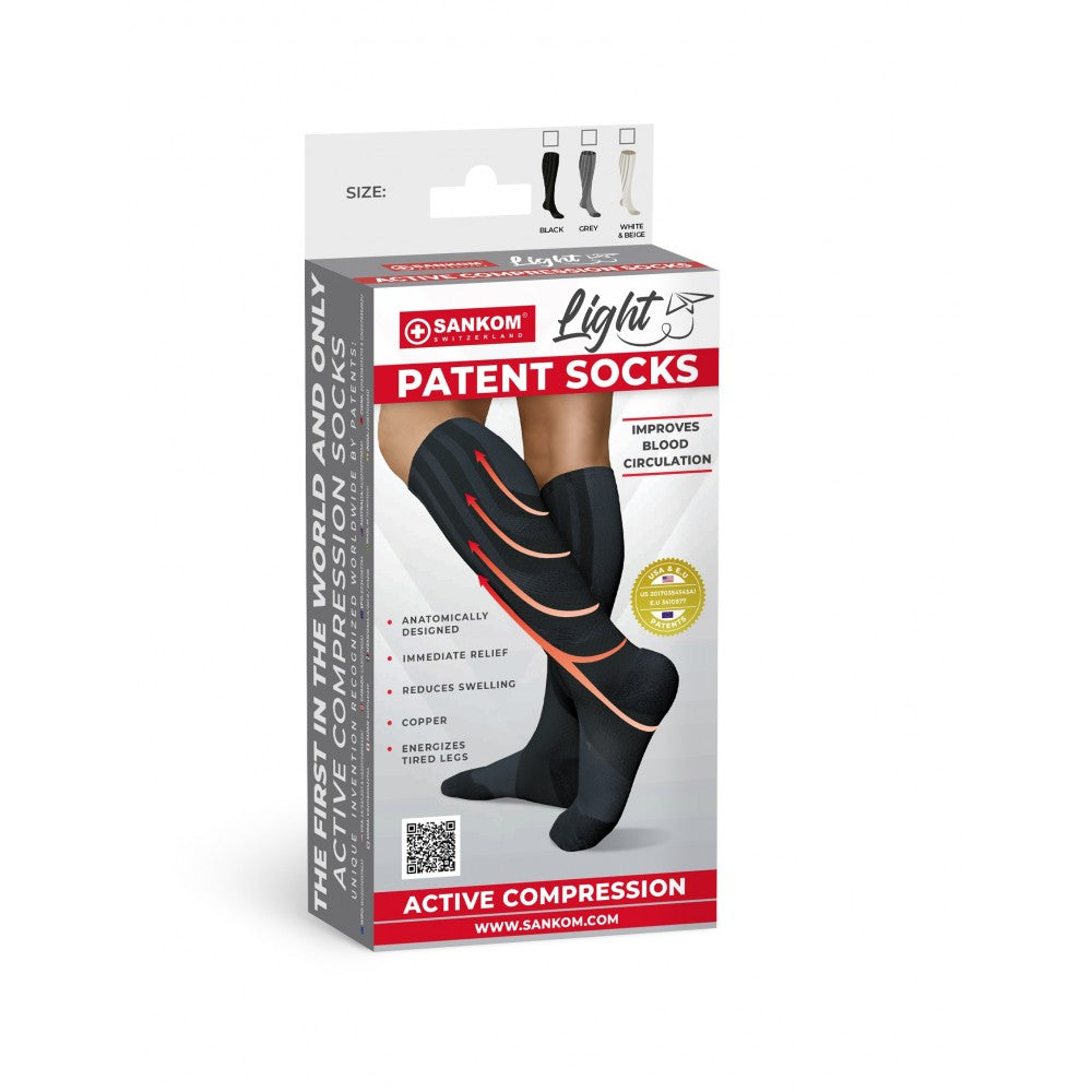 SANKOM Light Kompressionssocken 1 