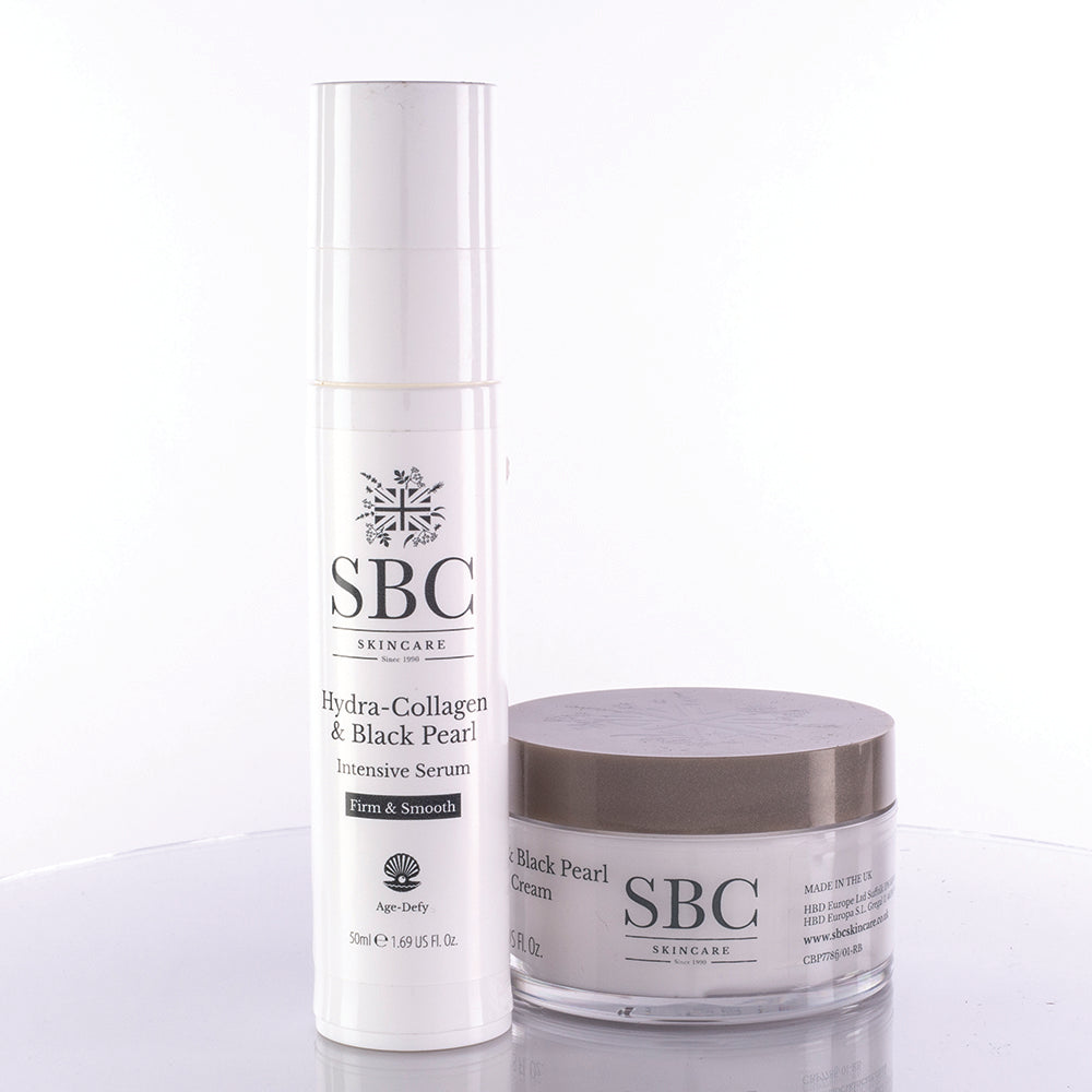 SBC 2-teiliges Hautpflegeset mit Kollagen und schwarzer Perle 3 
