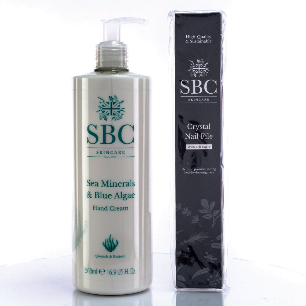 SBC 2-teiliges Handpflegeset mit Meeresmineralien 3 