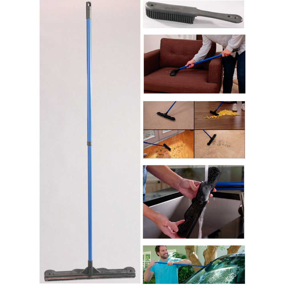 Starlyf Broom Multifunktionsbesen – Gummiborsten, verstellbarer Stiel 1 